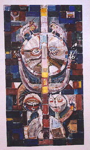 Untilted - Painting by lez Niepo