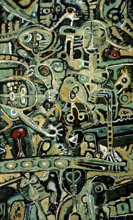 Secrets of the Forest - Painting by lez Niepo