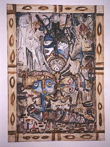 Vision - Painting by lez Niepo