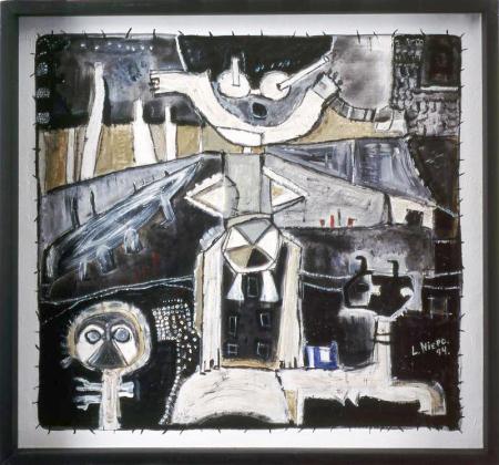 Mother Calling - Painting by lez Niepo