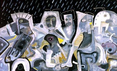 Nightly Rain by lez Niepo